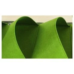 Sacchetti Per Piante, Fioriere Da Parete Verticali Aggiornate A 4 Tasche, Borse Per Fioriere Sospese A Parete Per Piante Da Recinzione Da Giardino, 2 Pezzi -Vendite VIDAXL 96149740 4