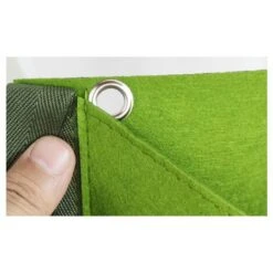 Sacchetti Per Piante, Fioriere Da Parete Verticali Aggiornate A 4 Tasche, Borse Per Fioriere Sospese A Parete Per Piante Da Recinzione Da Giardino, 2 Pezzi -Vendite VIDAXL 96149740 5