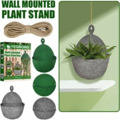 Tridimensionale Verticale Giardinaggio Domestico Greening Wall Felt Plant Grow Bag Grigio 2 -Vendite VIDAXL 96194770 3