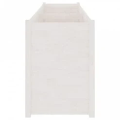 Fioriera Da Giardino Bianca 200x50x70 Cm In Legno Di Pino -Vendite VIDAXL 97217243 5