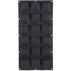 Borsa Per Fioriera Da Parete Verde Borsa Per Piante Da 18 Tasche Fioriera Da Parete Verticale Tasca Da Giardino Balcone Borsa Da Coltivazione Accessorio Da Giardinaggio