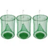 3PCS Trappola Per Mosche Con Vassoio Per Esche Gabbia Per Mosche Fly Catcher Riutilizzabile Per Ristoranti All'aperto Al Coperto Cortile Giardino Parco