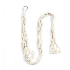 Appendiabiti Doppio Per Piante In Macramè Per Interni Ed Esterni, Vaso Da Fiori A 2 Livelli, Cesto Per Fioriere Da Appendere, Corda In Cotone, 4 Gambe, 47 Pollici (tipo A) -Vendite VIDAXL 98590796 4