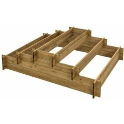 EKJU Orto In Pino FSC Tinto Marrone - 315 L - 140 X 113 X 37 Cm