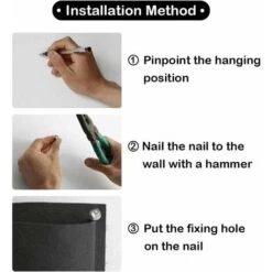 Plants Grow Bags Supporto Da Parete Per Fioriera Per Cortile, Giardino, Decorazione Della Casa, Protezione Per Piante -Vendite VIDAXL 99781439 5